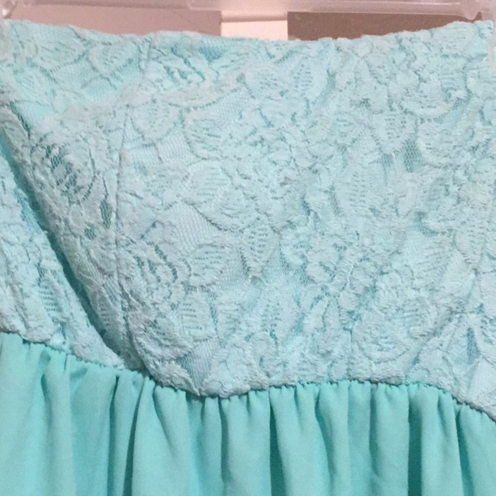 CANTATA Hi-low Mint colored dress